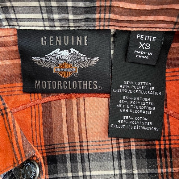 NWOT Harley-Davidson Shirt Size Petite XS - Picture 8 of 8